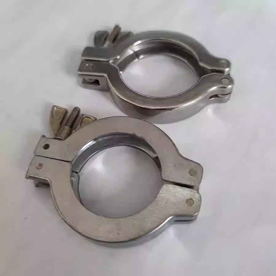 KF vacuum connector chuck clamp clamping buckle aluminum alloy Clamp-304S.S chuck locking connection